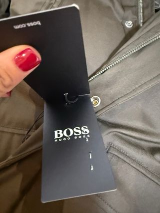 Abrigo Hugo Boss Verde Oliva Hombre