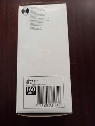 Lámpara Philips 160W E27