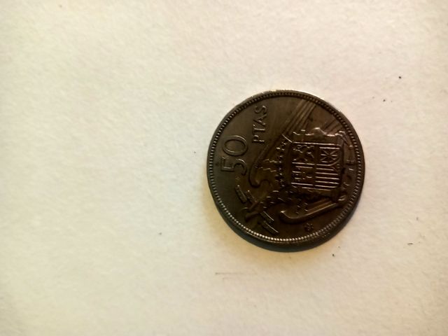 Moneda 50 Pesetas Franco 1957