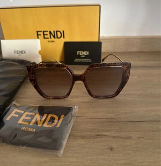 Gafas de sol Fendi Roma Marrones