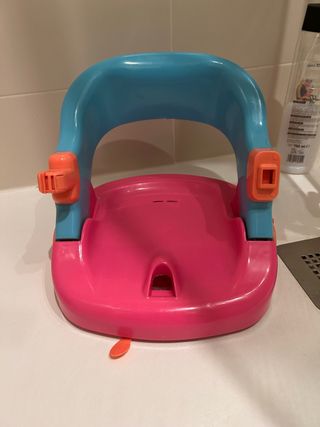 Asiento bañera bebé