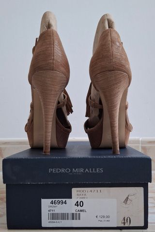 Zapatos tacón Pedro Miralles Talla 40