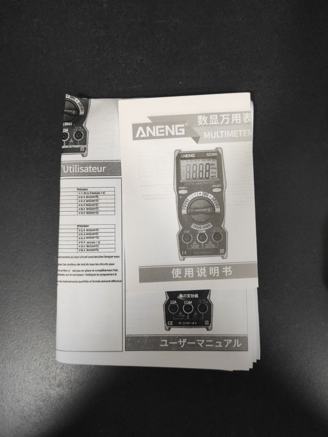 Multímetro Digital ANENG SZ309
