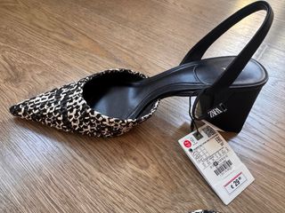 Zapatos tacon sin estrenar. Zara.