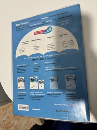 Libro de Francés Club Parachute 1 ESO
