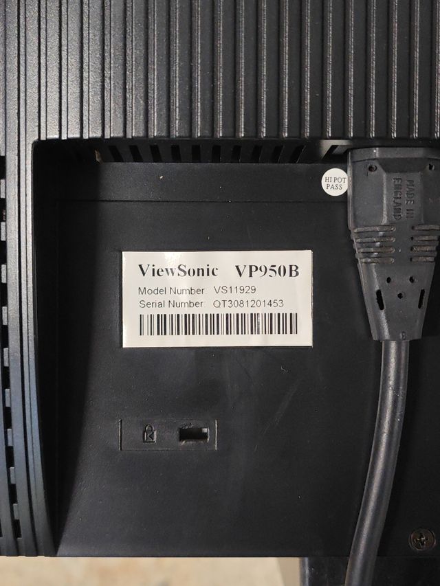 Monitor ViewSonic VP950b