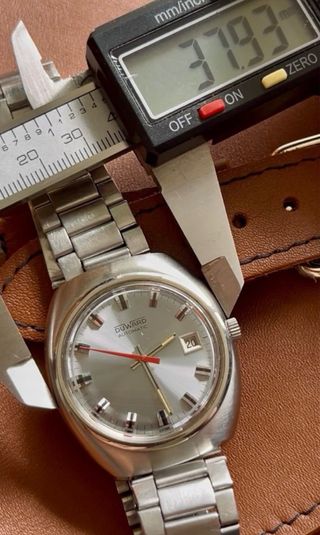 Reloj Duward Automático Vintage Gris
