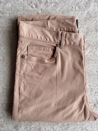 Pantalón H&M Slim Fit Marrón Talla 29