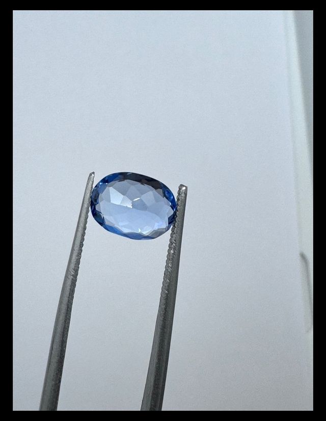 Lotto 3 Maxixe Naturale Berillo Blu 6.59ct Certif.