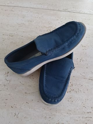 Mocasines azules talla 29