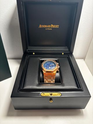  Reloj Automático Azul rose gold

