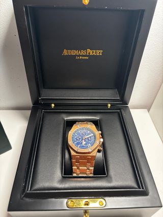  Reloj Automático Azul rose gold

