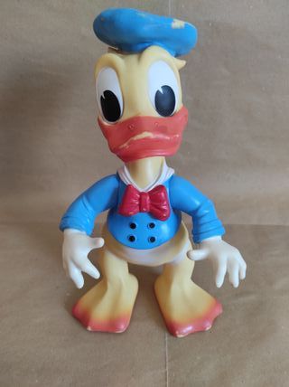 Paperino Walt Disney Ledra Vintage Giocattolo