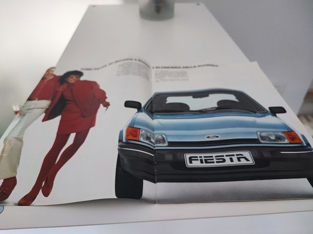 Brochure Ford Fiesta anni '80