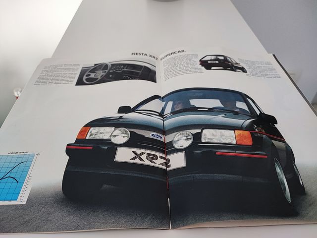 Brochure Ford Fiesta anni '80