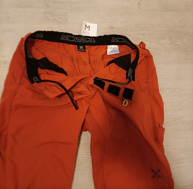 Pantaloni Montura Free Climbing Arancioni