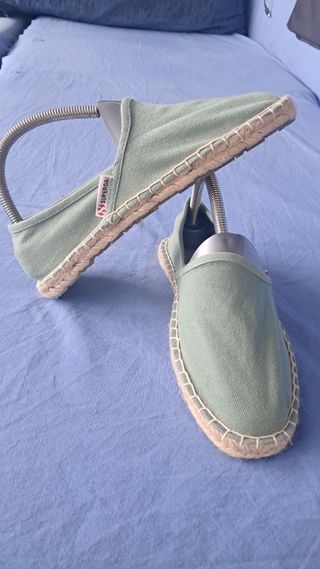 Espadrillas Superga Donna Tg 39 Verde
