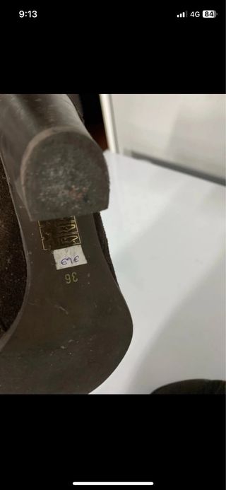 Botines de mujer con tachas piel auténtica 