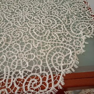 Copritavolo uncinetto fatto a mano vintage