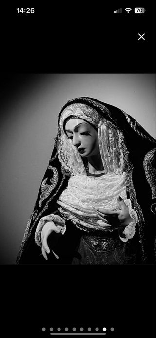 Dolorosa 65 cm inspirada en Montes de oca