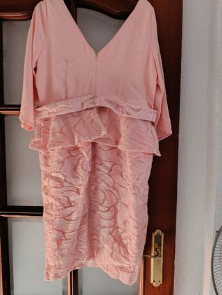 Vestido de fiesta rosa
