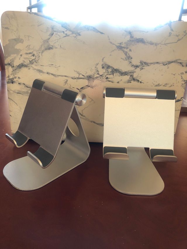 Soportes para tabletas de aluminio