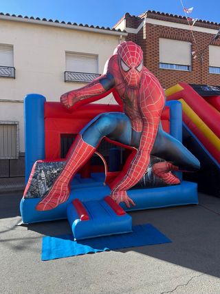 Castillo hinchable Spiderman