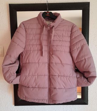 Parka Sfera Basic malva claro S. Como nueva!