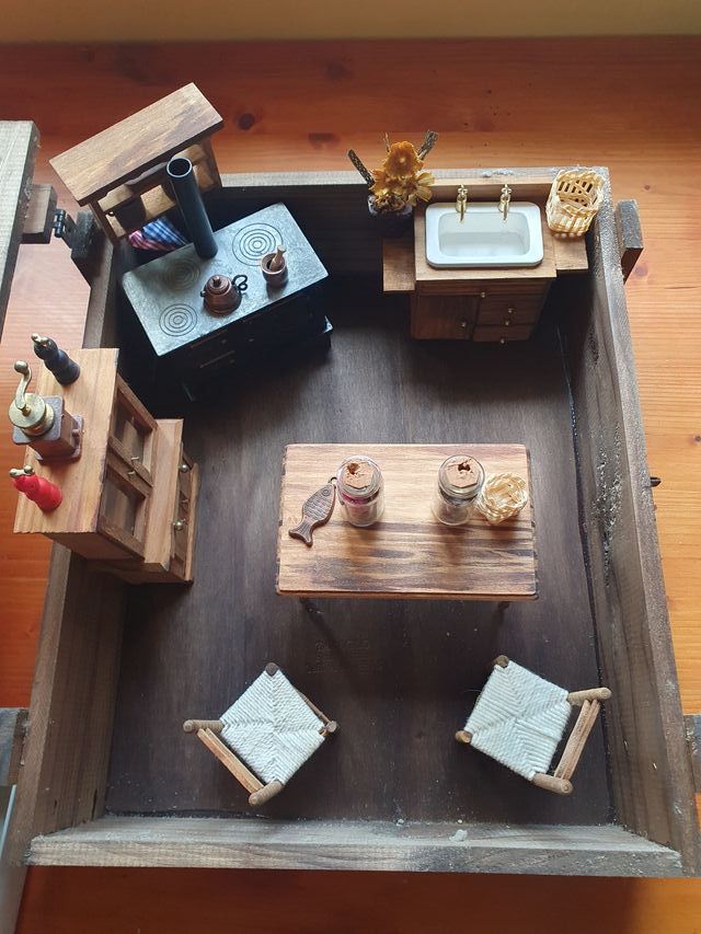 Miniaturas de cocina vintage.