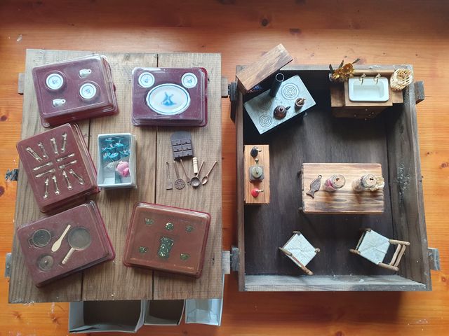 Miniaturas de cocina vintage.