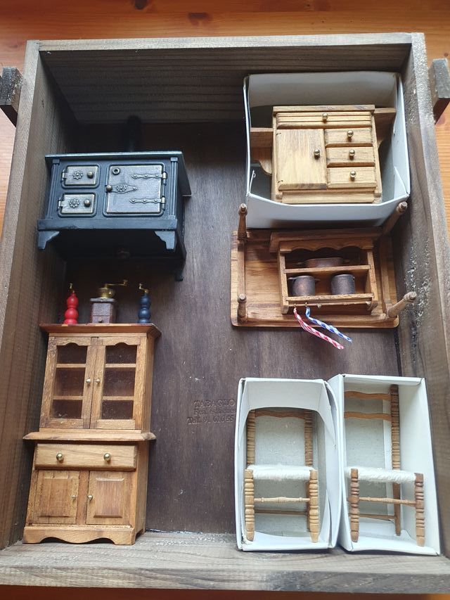 Miniaturas de cocina vintage.