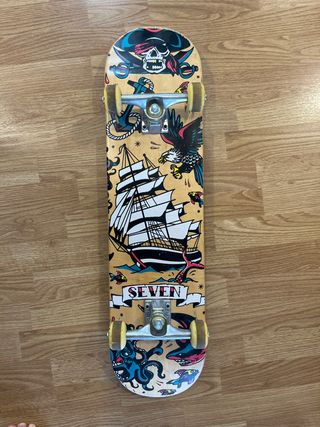 Skate Seven diseño pirata