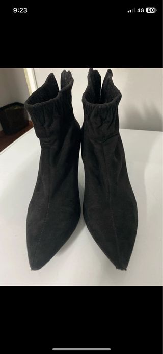 Botines Stradivarius Negros Mujer Talla X
