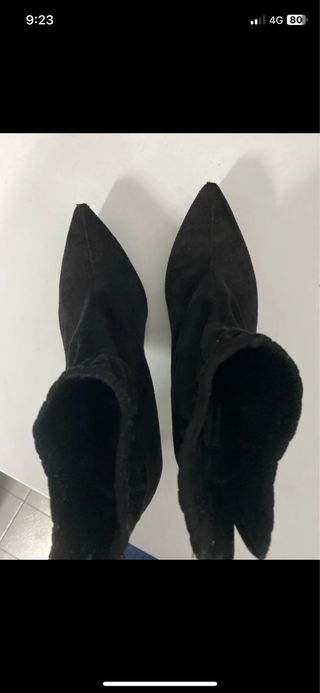 Botines Stradivarius Negros Mujer Talla X