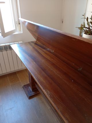 Mesa de madera maciza plegable