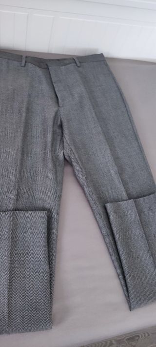 Traje de hombre Calvin Klein gris