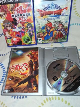 Lote 2 Juegos PS2: Jak 3, Bakugan,