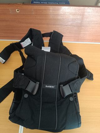 Mochila Portabebés Babybjorn Negra