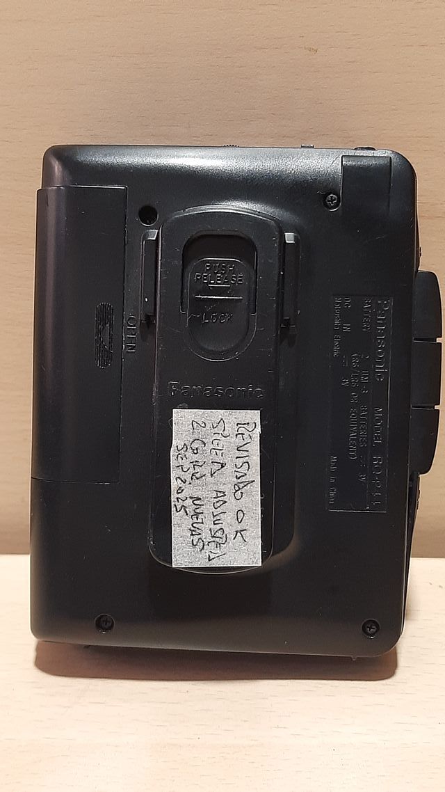 Reproductor Cassette Panasonic RQ-P44 Negro