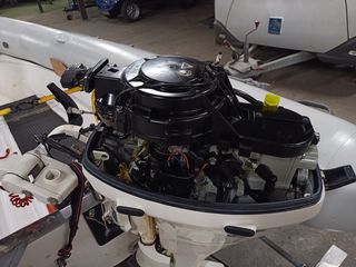 Semirrígida 15 CV 4T con remolque