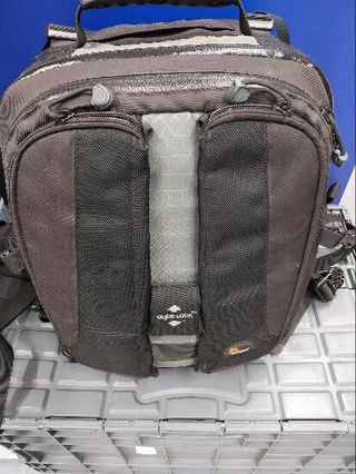 mochila cámara de fotos
