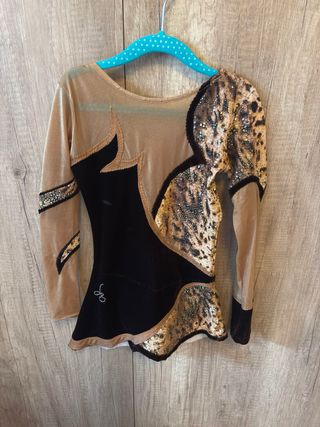 Maillot patinaje artístico niña 6-7 años