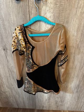 Maillot patinaje artístico niña 6-7 años