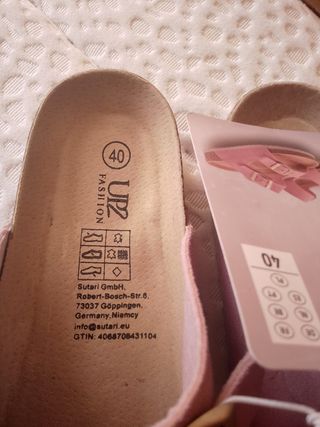 Sandalias UP2 FASHION rosas talla 40