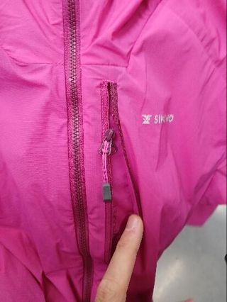 Cortaviento de escalada y montaña con capucha Mujer Simond