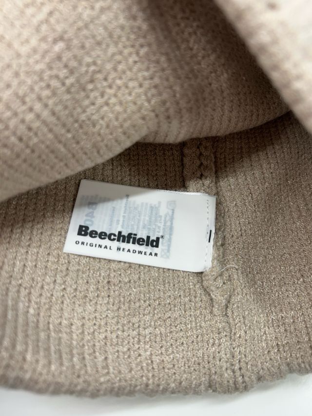 Gorro unisex adulto beige