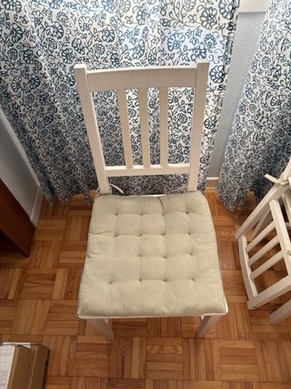 Juego 4 Sillas Stefan Ikea + Cojines