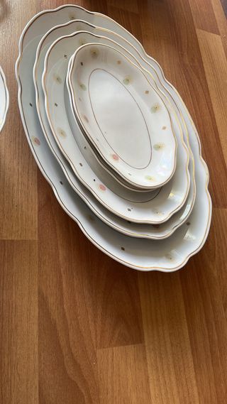 Vajilla Santa Clara Porcelana especial NAVIDAD