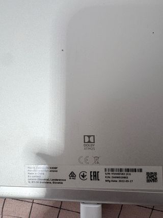 Lenovo Tab M10 ZAAE0000SE 4/64GB Negra