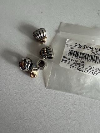 Pandora Charms Plata y Oro 14k